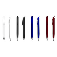 Set of different pens for your design. Vector