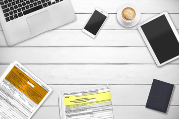 Tax return on workplace