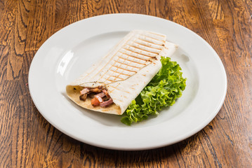 wrap sandwich