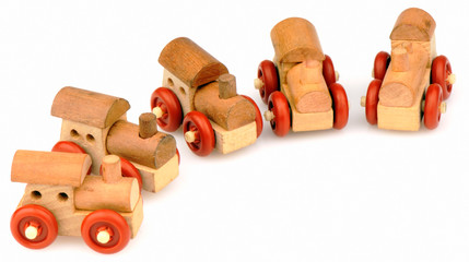 Wooden steam-engines