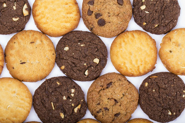 handmade assorted cookies , assorted cookies in white, assorted cookies in bowl