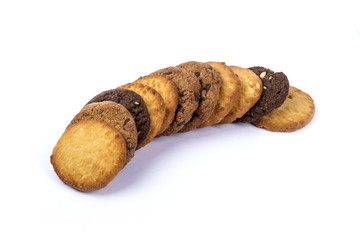 handmade assorted cookies , assorted cookies in white, assorted cookies in bowl
