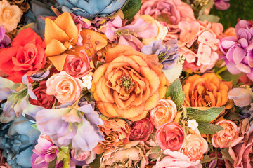 Flower background - vintage effect style