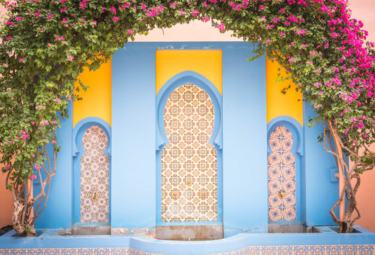 beautiful architecture morocco style