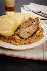 Dumpling cabbage pork