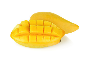 mango fruit isolated on white background