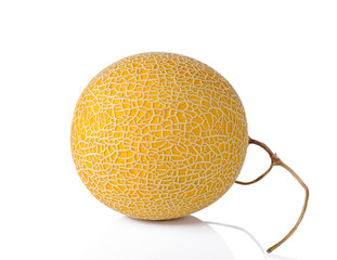 Dutch melon isolated on white background