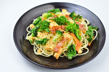 春野菜のパスタ