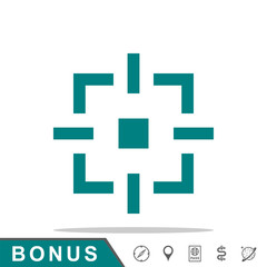 Obraz premium crosshair