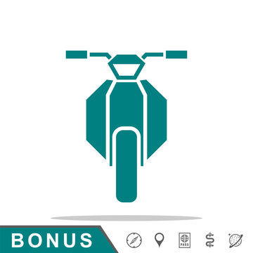 icon bike front