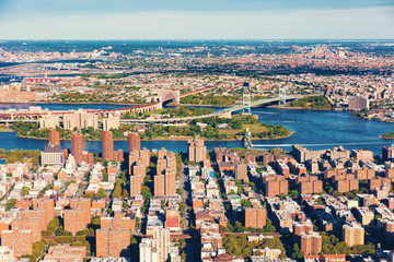Obraz premium Aerial view of Central Park