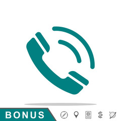 icon phone tube call