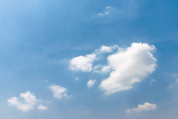 beauty blue sky background