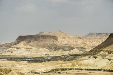 Desert landscape near Jerusalem, Israel