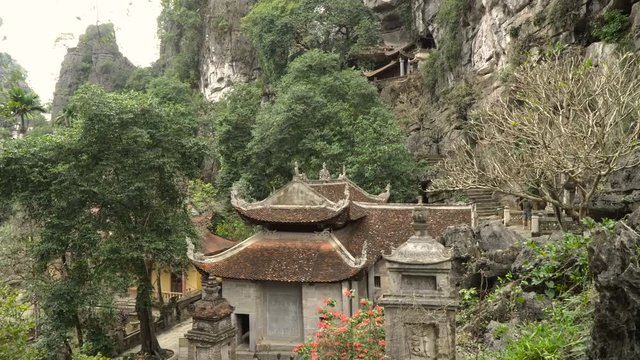 Bich Dong Pagoda - ancient Buddhist temple