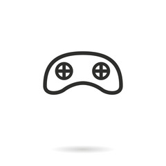 Game controller - vector icon.