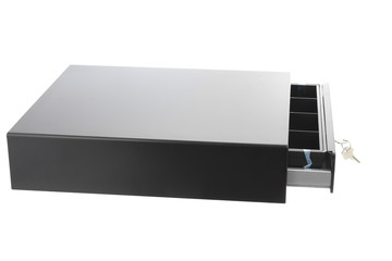 Cashbox on white