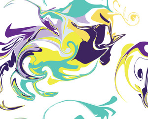 Mardi Gras seamless line marble pattern, Vector illustration