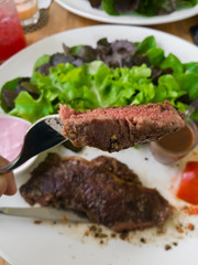 Beef Steak with vegetables