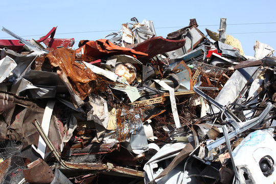 Scrap Metal Pile