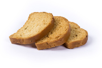 rusk with cardamom flavor, rusk on jute, rusk on cloth, rusk