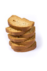 rusk with cardamom flavor, rusk on jute, rusk on cloth, rusk
