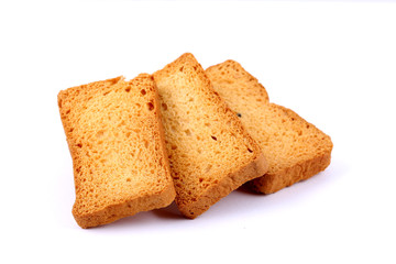 rusk with cardamom flavor, rusk on jute, rusk on cloth, rusk