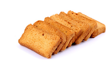 rusk with cardamom flavor, rusk on jute, rusk on cloth, rusk