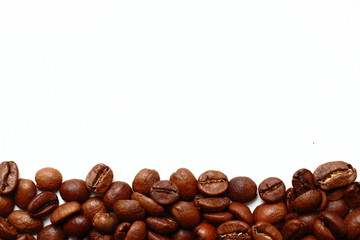 coffee beans isolated