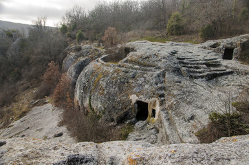 ancient cave city