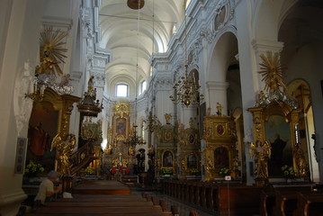 Fototapeta na wymiar Lowicz, Bazylika Katedralna.
