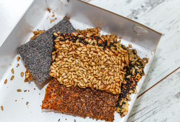 seed crackers in box