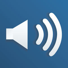sound icon vector illustration