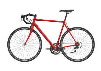 Fototapeta premium Speed Racing Bicycle