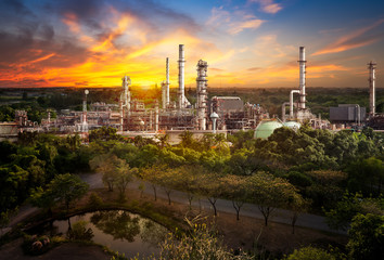 Oil refinery