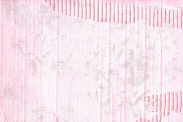 Pink retro tattered cardboard pattern