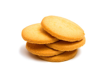 round cookies isolated