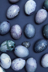 Easter background with eggs