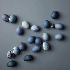 pastel colored Easter eggs