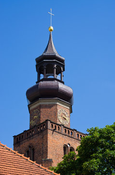 Old church in Leszno, Poland