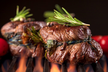 Filetfleisch vom Grill (Grillzeit)