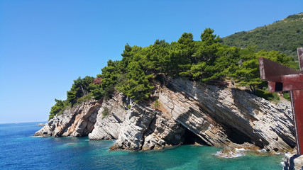 Landscape in Budva Montenegro