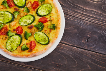 vegetarian pizza