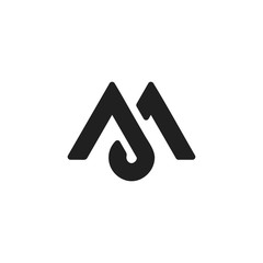 Letter M logo