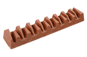milk chocolate bar with almonds