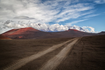 Lunar landscape, Klyuchevskoy Park, Kamchatka