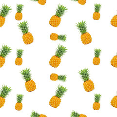 Background by pineapple texture and shape