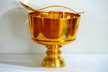 Thailand handmade brass for use in many ceremony