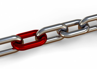 Obraz premium Chain - 3D