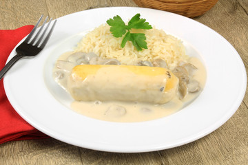 quenelles sauce champignons